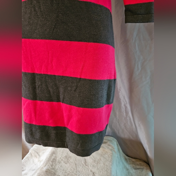 Calvin Klein Stripe Sweater Dress - Picture 3 of 6